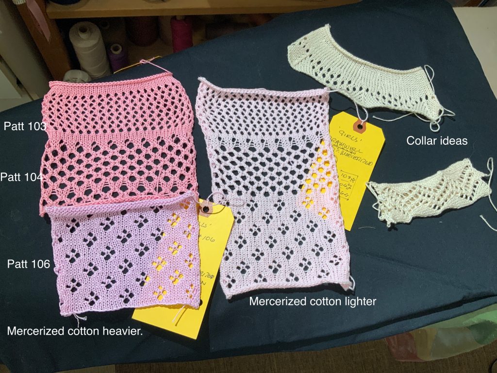 Lace Cotton Swatches