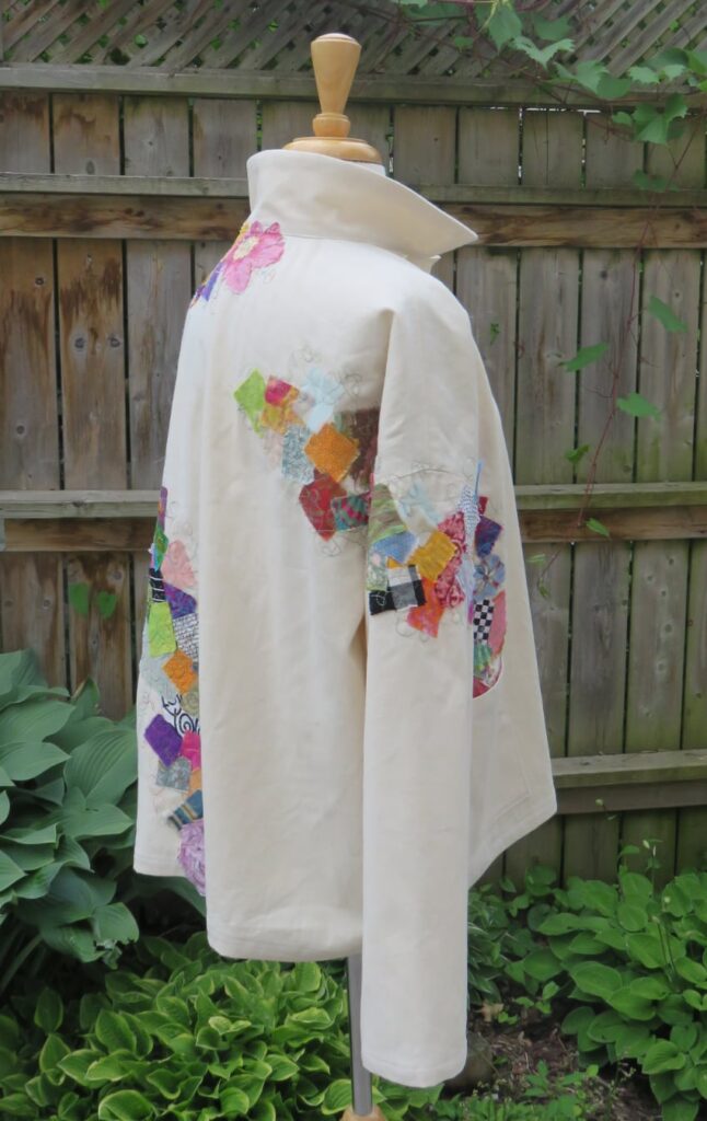 Cream Scrap Jacket