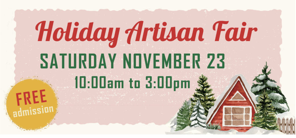 Holiday Artisan Fair Seniors Centre