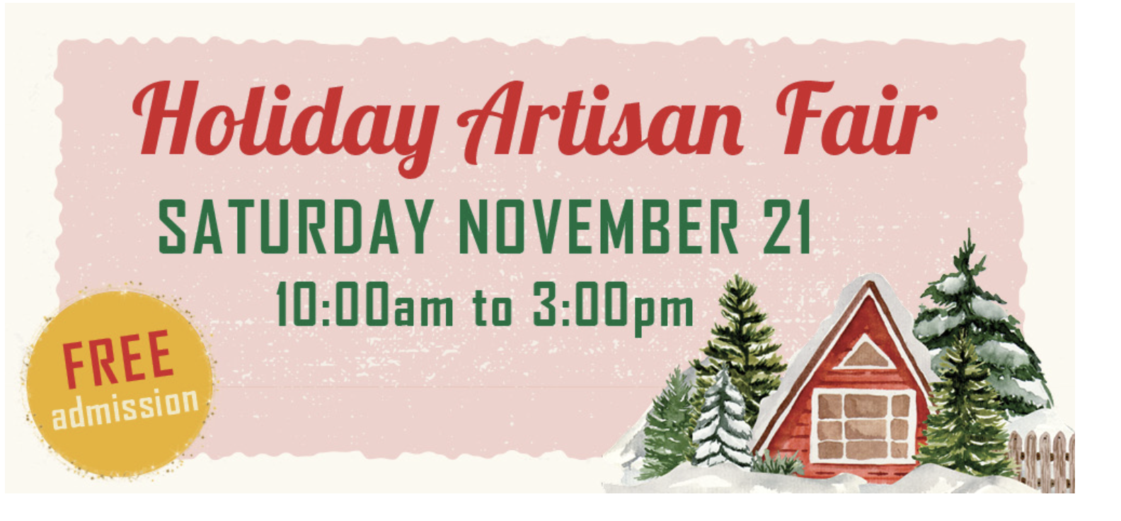 Holiday Artisan Fair 2026